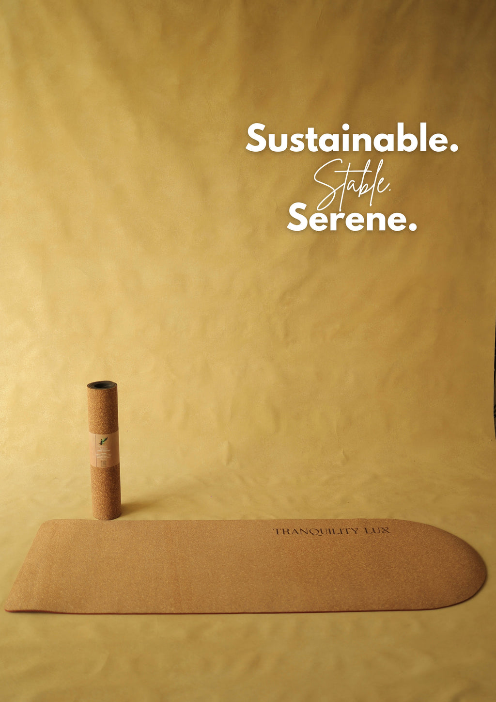 Classic Cork Yoga Mat - TPE Base
